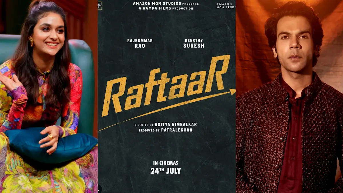 Raftaar movie Rajkummar Rao Keerthy Suresh upcoming film 2026